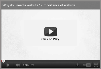 Why do I need a Website - Video
